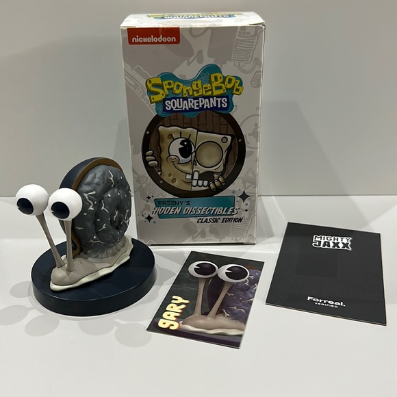 Jason Freeny x Spongebob Hidden Dissectibles Classic Edition Gary Figure - Picture 1 of 5